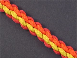 6 Strand Wide Round Braid